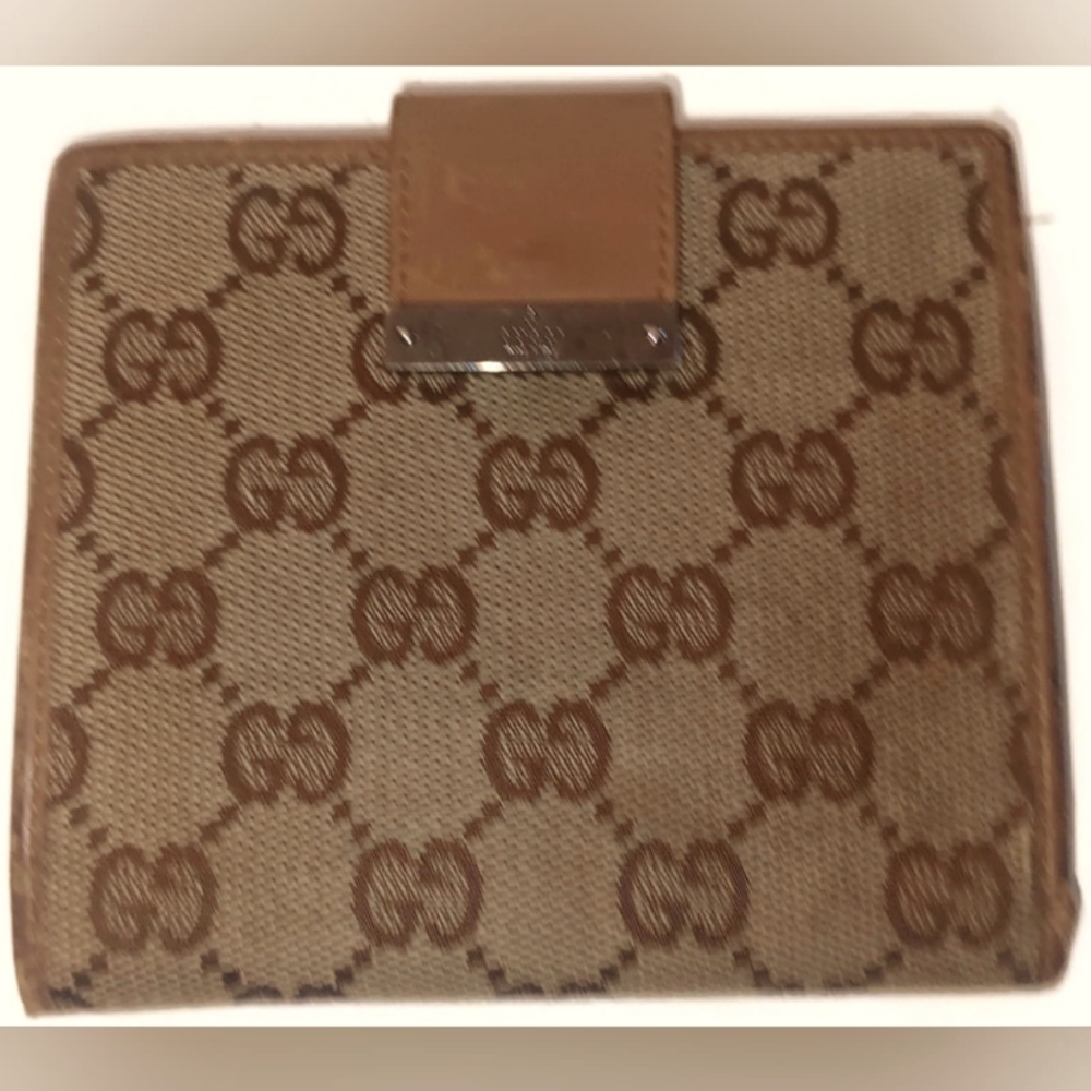 GUCCI GG PICASA Wallet, TAN/ BROWN